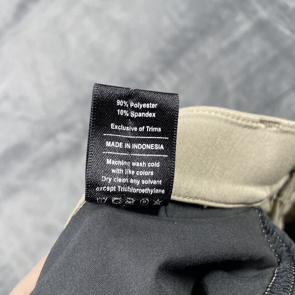 Public Rec Pants Mens 31x32 Khaki Workday Performance Stretch Chino Comfort - Picture 10 of 10